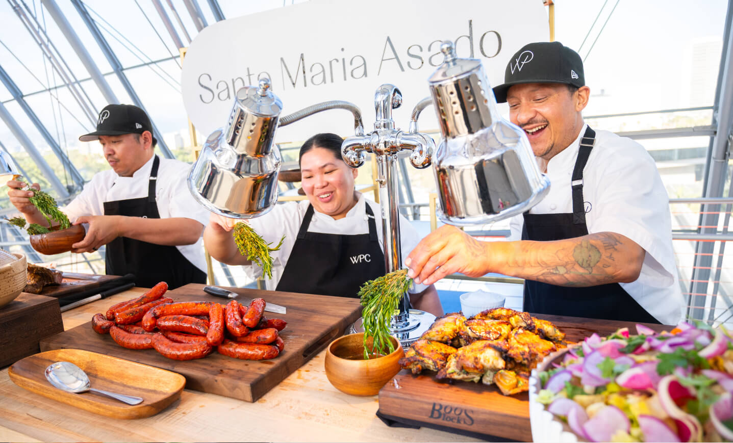 Wolfgang Puck Catering Passion for cooking