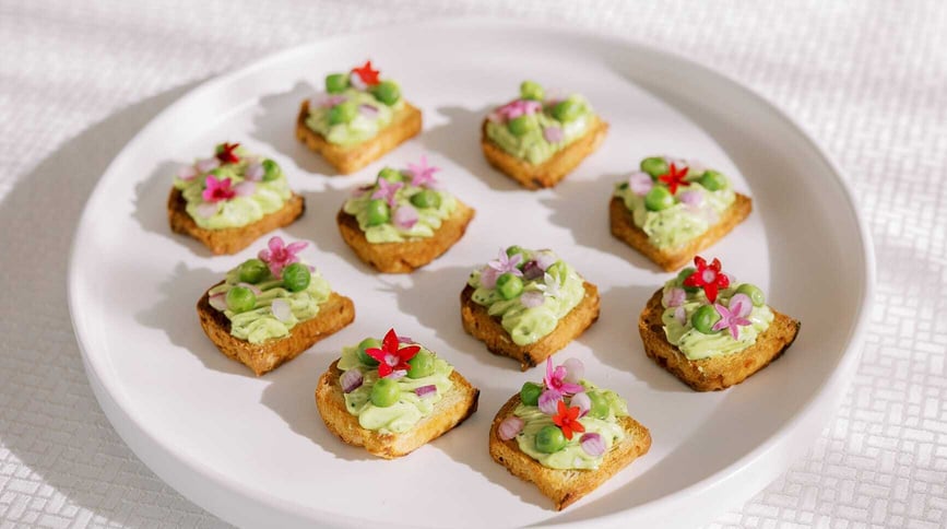 Wolfgang Puck Catering Spring Menu Entree