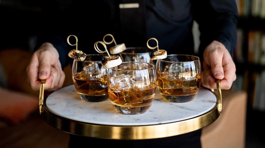 Wolfgang Puck Catering Wedding Menu Drinks